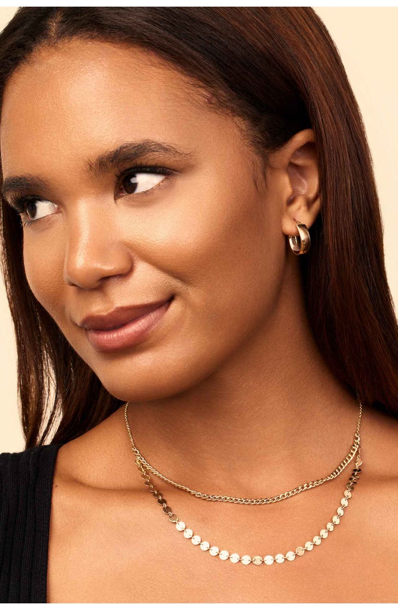 Oradina 14K Yellow Gold Wanderlust Layered Necklace, Alternate, color, Yellow Gold