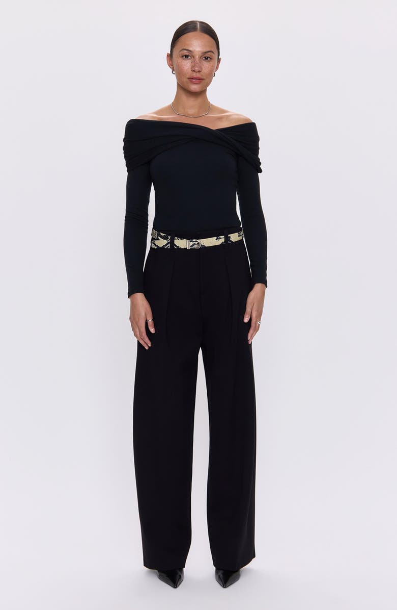 Pistola Eden Barrel Leg Pants, Alternate, color, Night Out