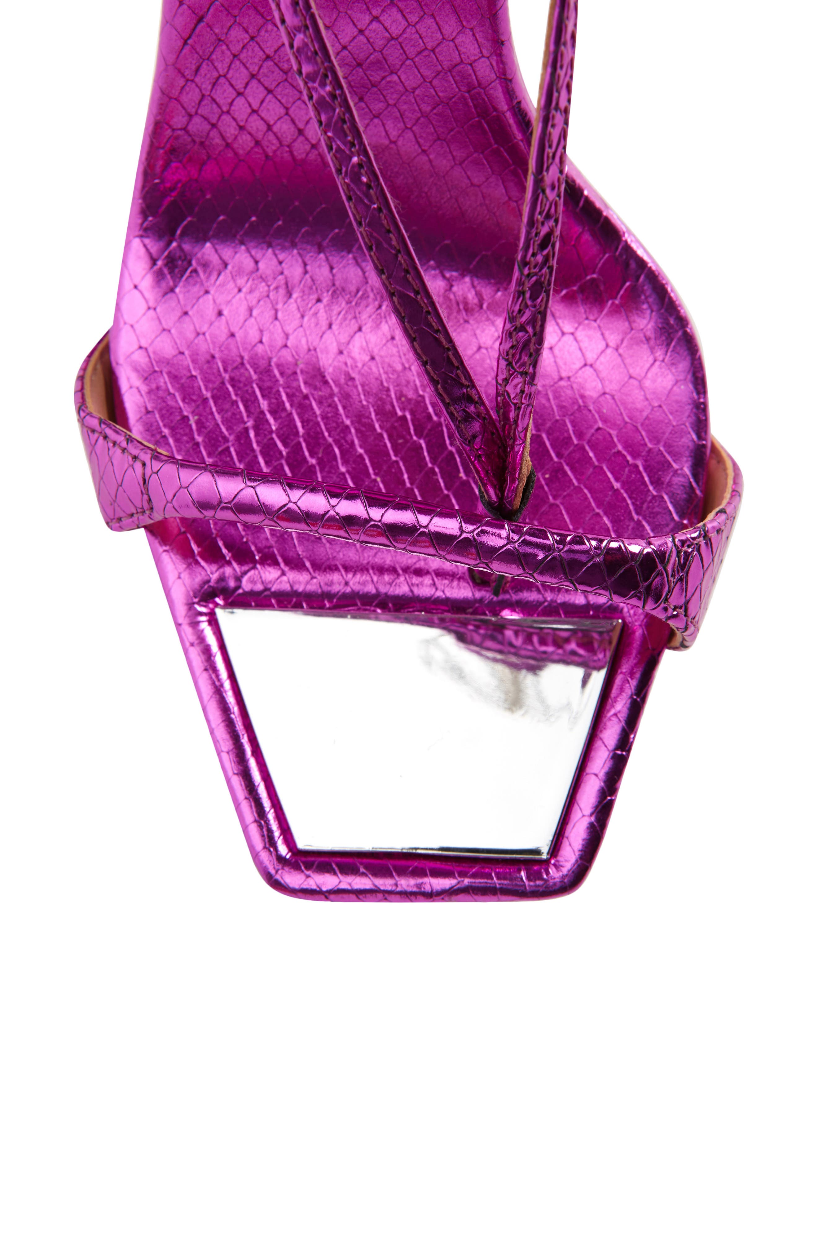 Vikki Ankle Tie Sandal, Alternate, color, BRIGHT VIOLET