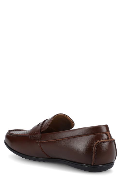 Vance Co. Vance Co Yates Penny Loafer In Mahogany
