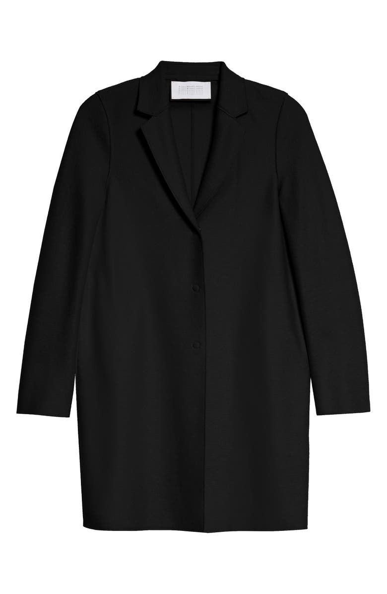 Harris Wharf London Pressed Wool Cocoon Coat, Alternate, color, 