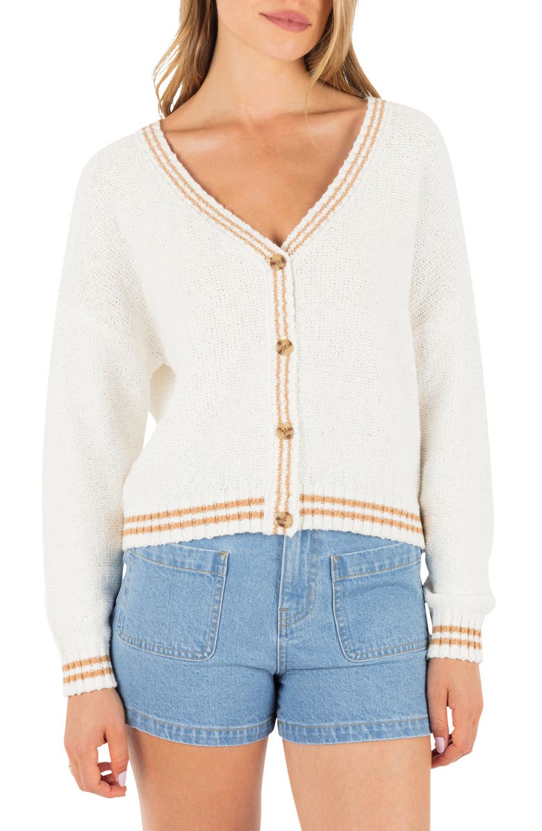Hurley Key West Cardigan, Main, color, Tofu