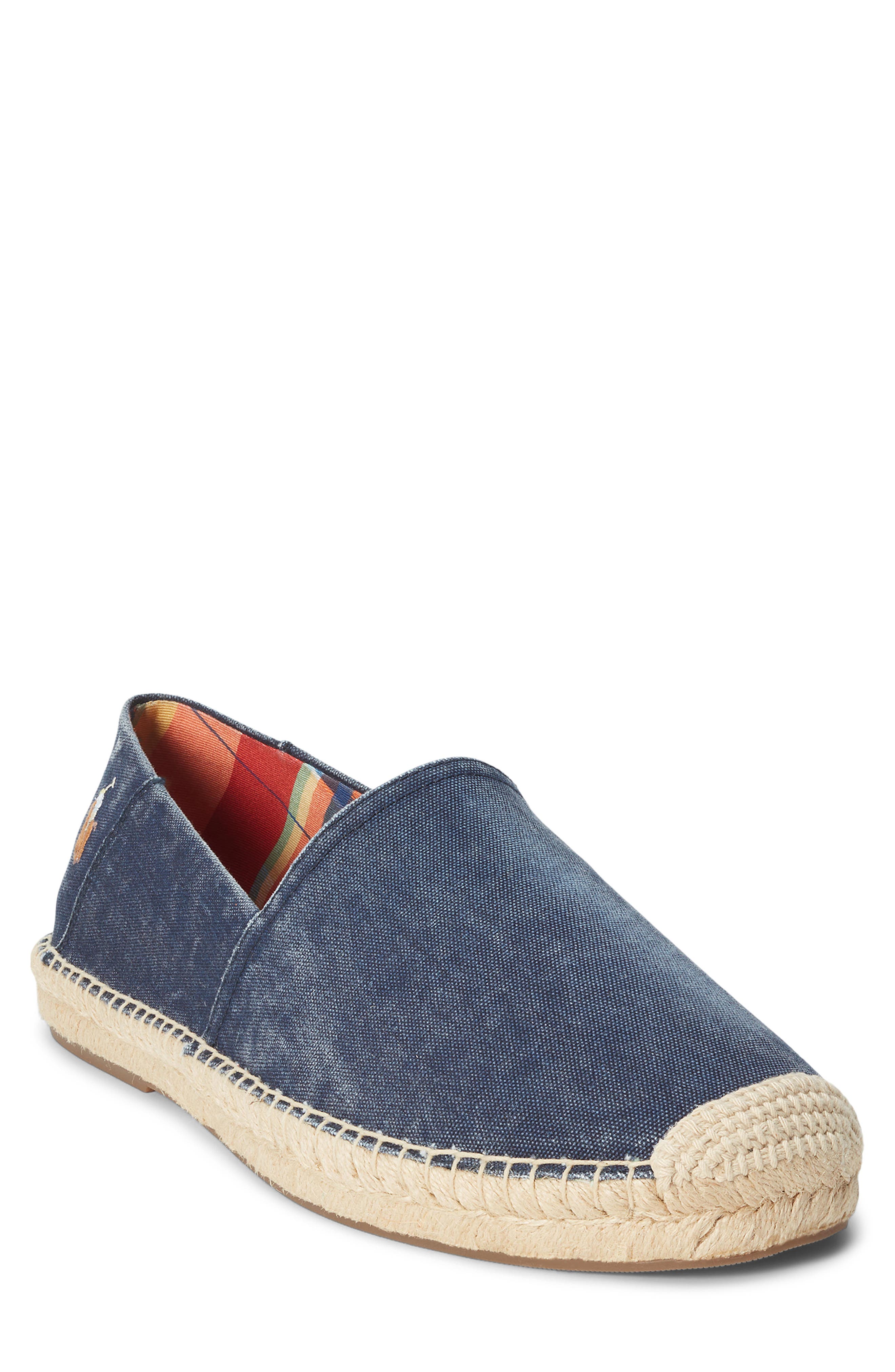 Cevio Espadrille Slip-On Shoe, Main, color, NAVY