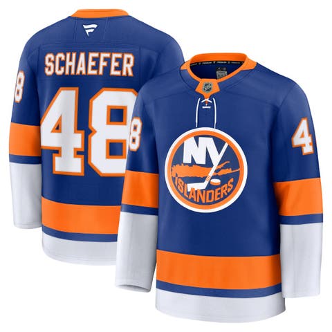 Men's Fanatics Matthew Schaefer Royal New York Islanders Home Premium Jersey