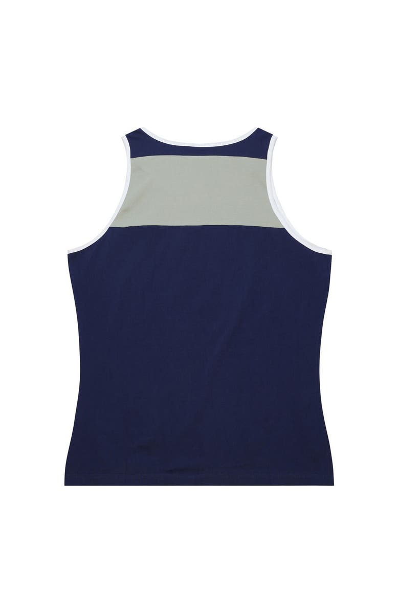 Mitchell & Ness Men's Mitchell & Ness Navy/Gray Dallas Cowboys  Heritage Colorblock Tank Top, Alternate, color, Navy