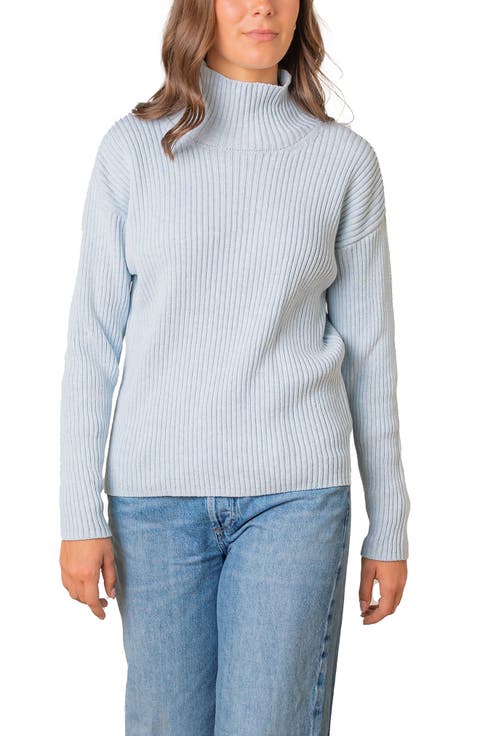 Organic Funnel Neck Sweater