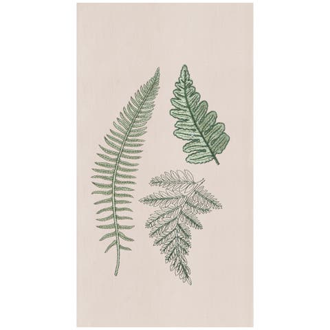 Botanical Forest Kitchen and Bathroom Graphic Print Hand Towel