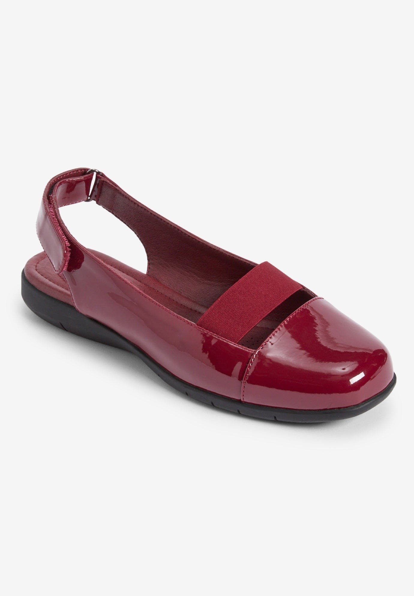 The Cressida Sling, Alternate, color, BURGUNDY