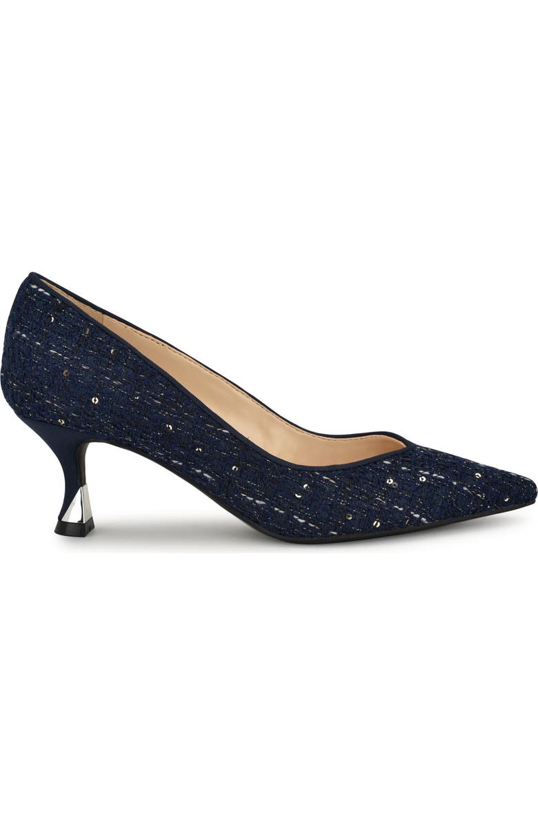 Nine West Andes Tweed Kitten Heel Pump, Alternate, color,