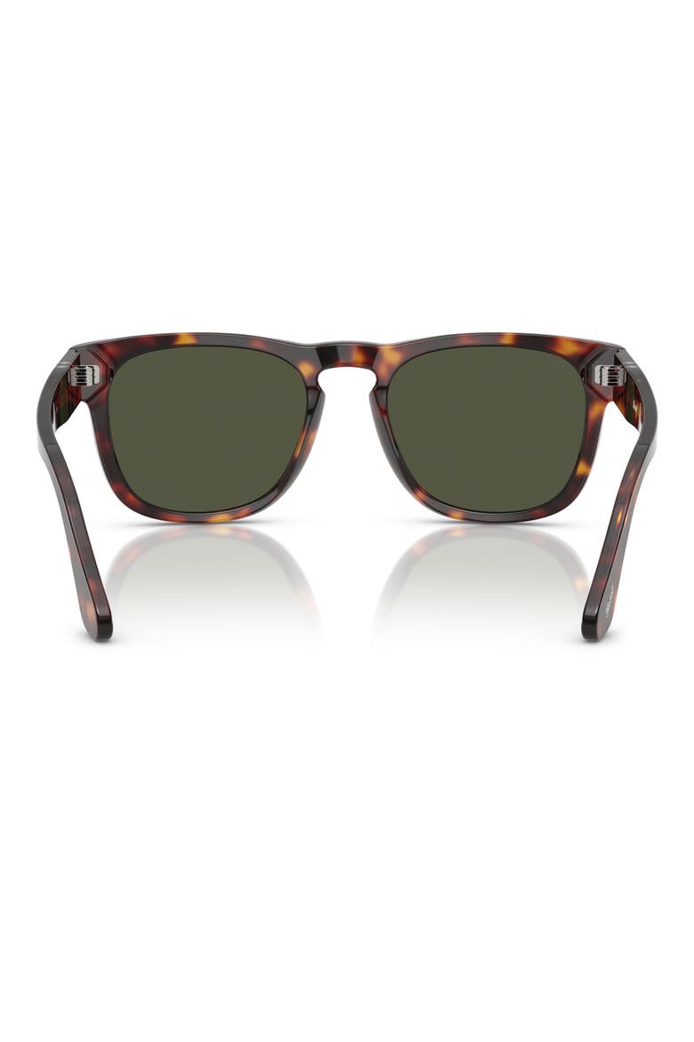 Elio 54mm Square Sunglasses, Alternate, color, HAVANA / GREEN