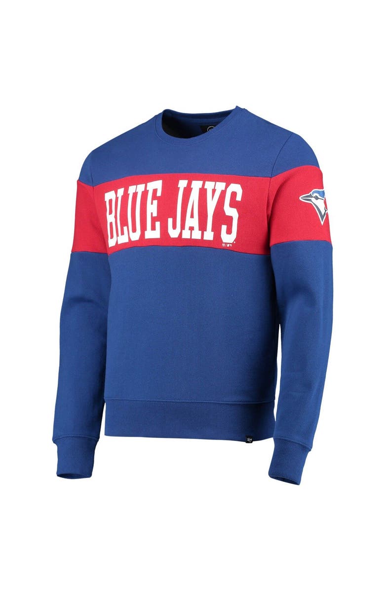 '47 Men's '47 Royal Toronto Blue Jays Interstate Pullover Sweatshirt, Alternate, color, Royal