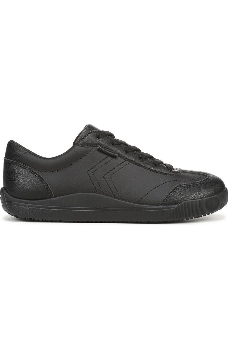 Dr. Scholl's Be True SR Leather Sneaker, Alternate, color, Black Leather