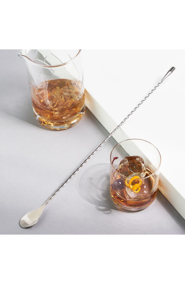 Viski Harrison Weighted Bar Spoon in Stainless Steel, Alternate, color, Silver