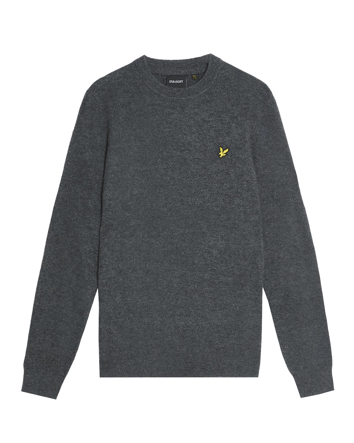 Lambswool Blend Crew Neck Sweater - image 2