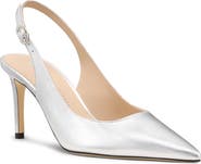 Stuart Weitzman Power Pointed Toe Slingback Pump