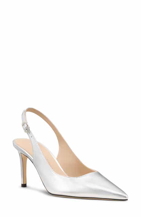 Power Pointed Toe Slingback Pump