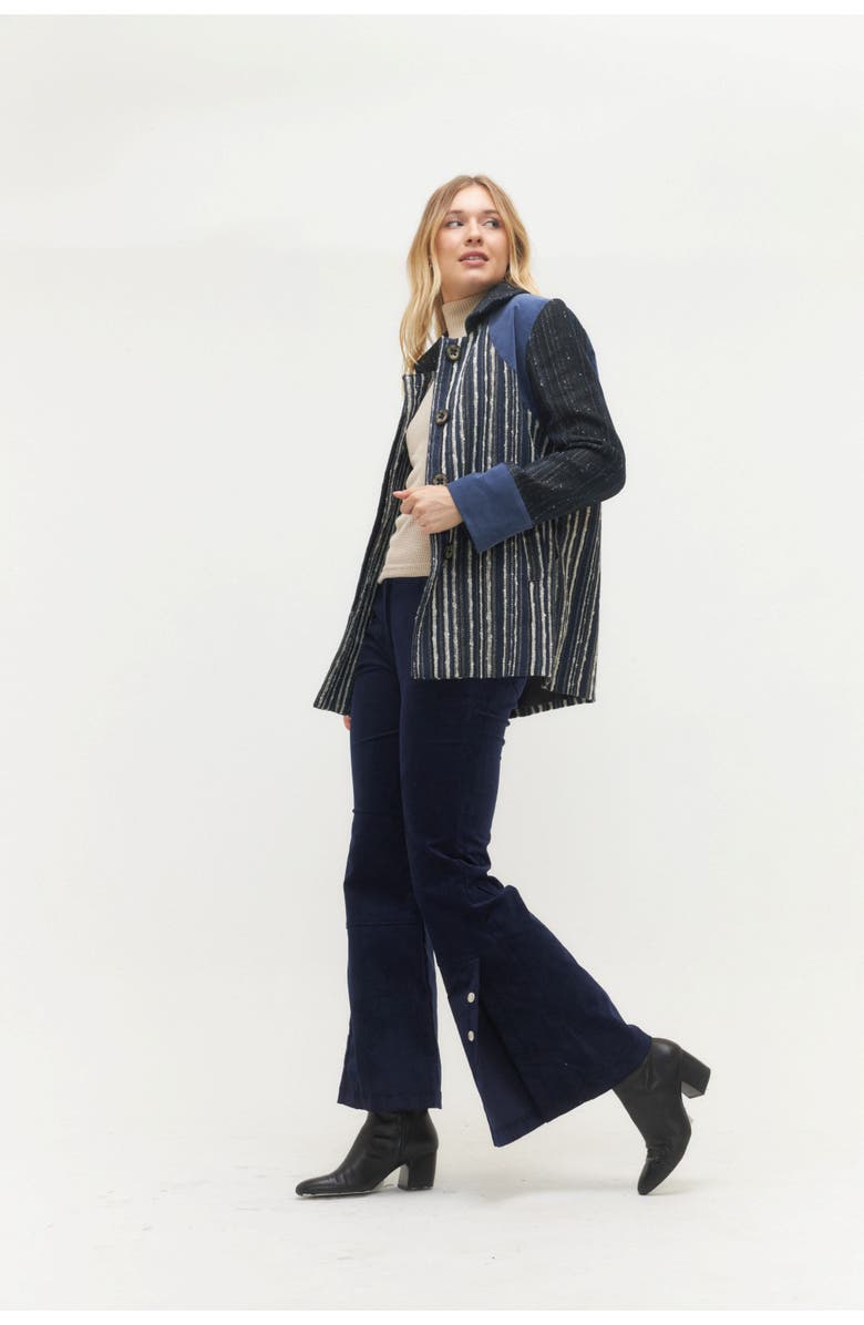 Margo Baridon Pond Coat, Alternate, color, Blue