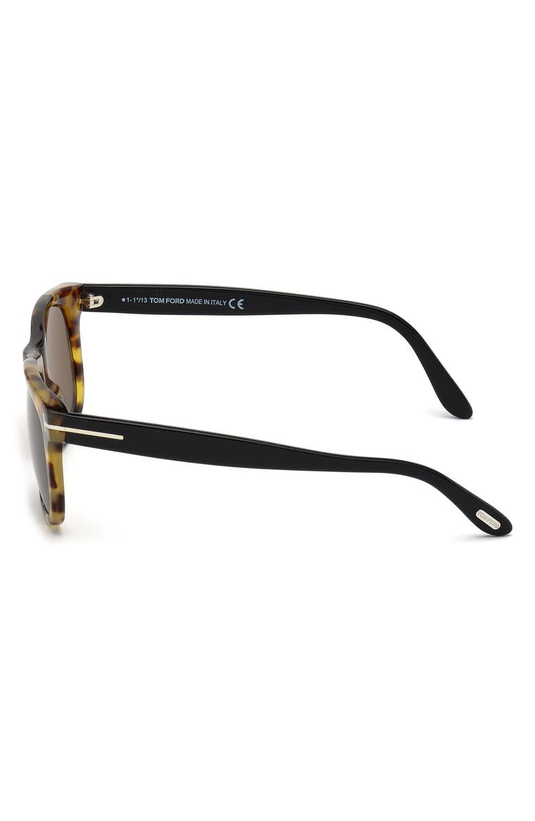 TOM FORD Leo 52mm Retro Sunglasses, Alternate, color, 