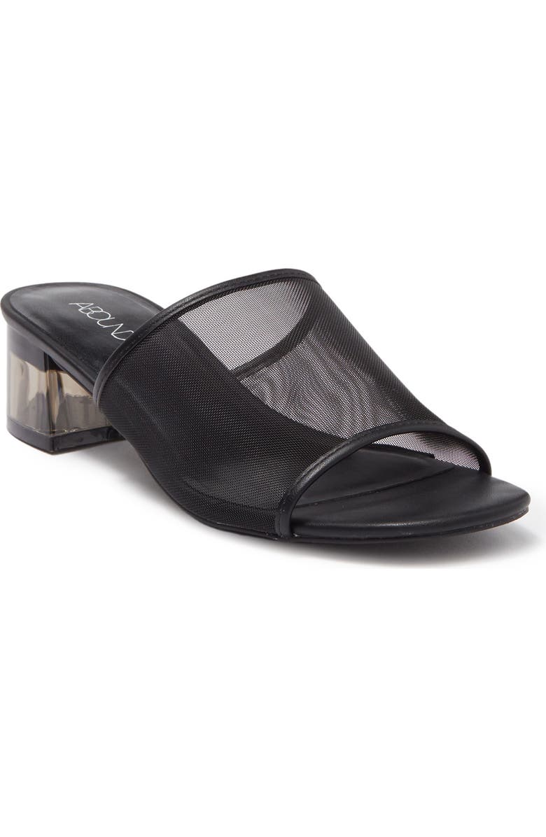 Abound Sklya Transparent Block Heel Sandal, Main, color,