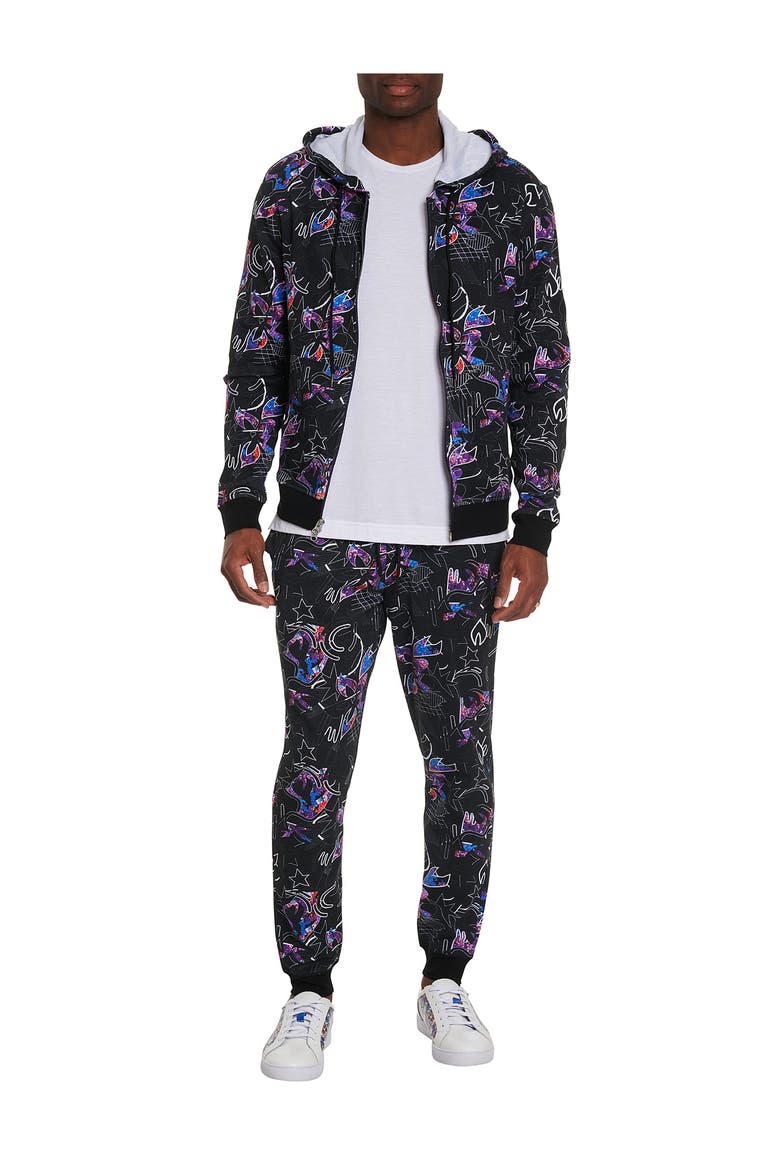 Gamma Rays Zip Hoodie, Alternate, color, MULTI