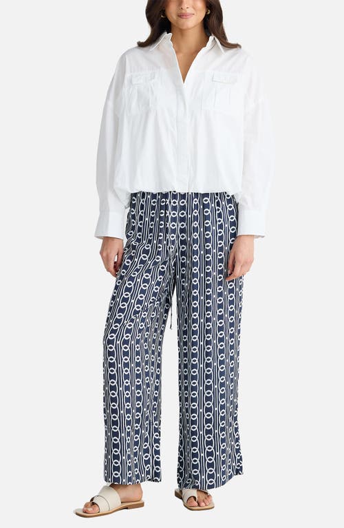 Brave + True Brave+true Astrid Print Wide Leg Pants