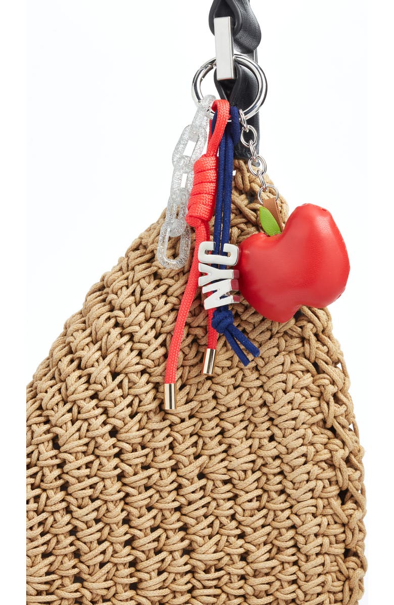 Chelsea28 NYC Travel Bag Charm, Alternate, color, Red Multi- Gold