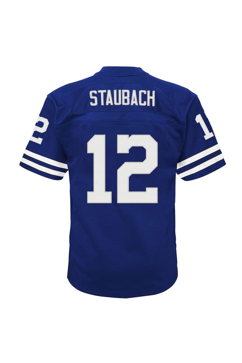 Preschool Mitchell & Ness Roger Staubach Navy Dallas Cowboys 1971 Retired Player Legacy Jersey, Alternate, color, Navy