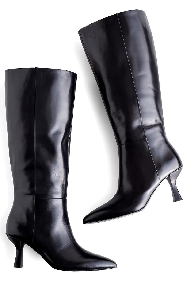 Madewell Justine Boot, Alternate, color, True Black