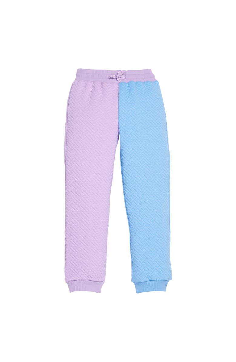 BISBY Kids' Color Block Jogger, Main, color, Lavender & Blue