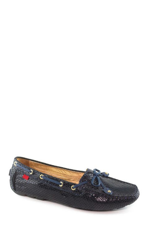 Cypress Hill Leather Tiebow Driver Loafer
