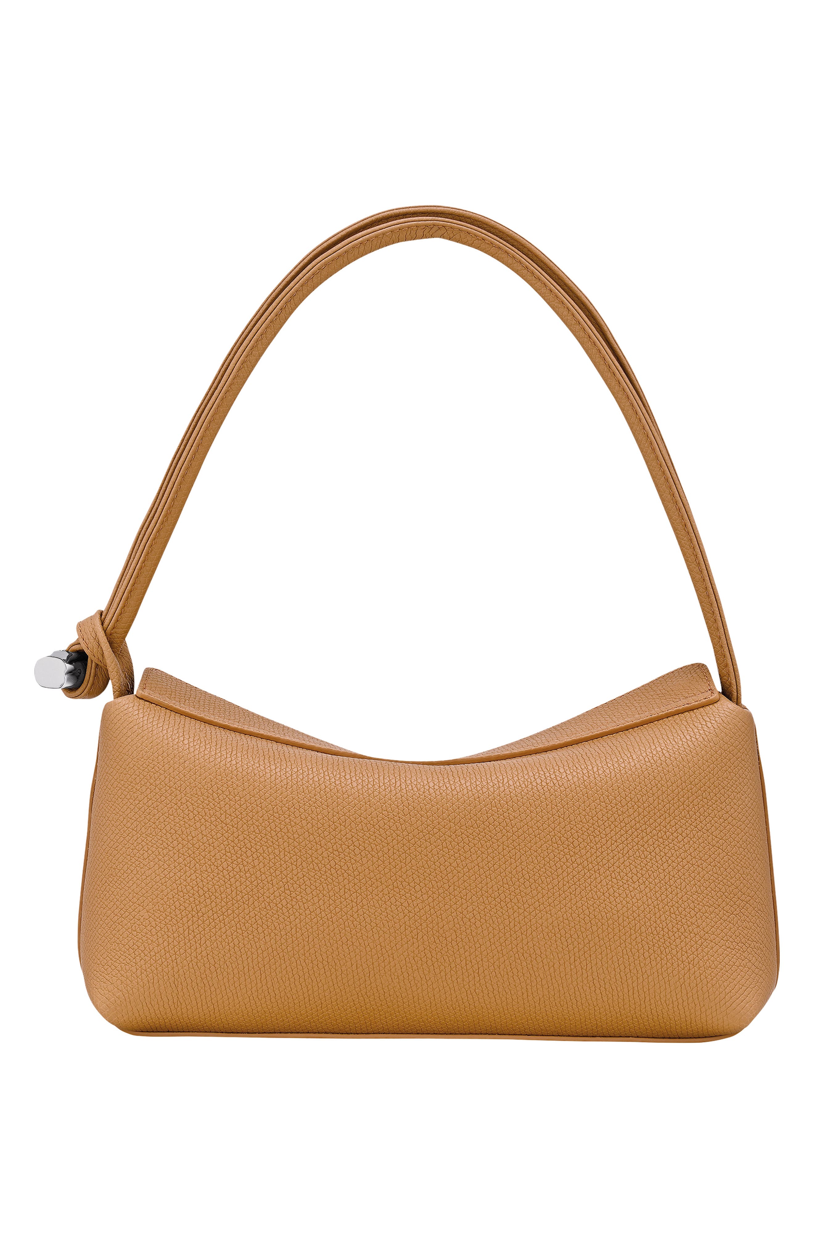 Le Roseau East/West Leather Shoulder Bag, Alternate, color, WALNUT