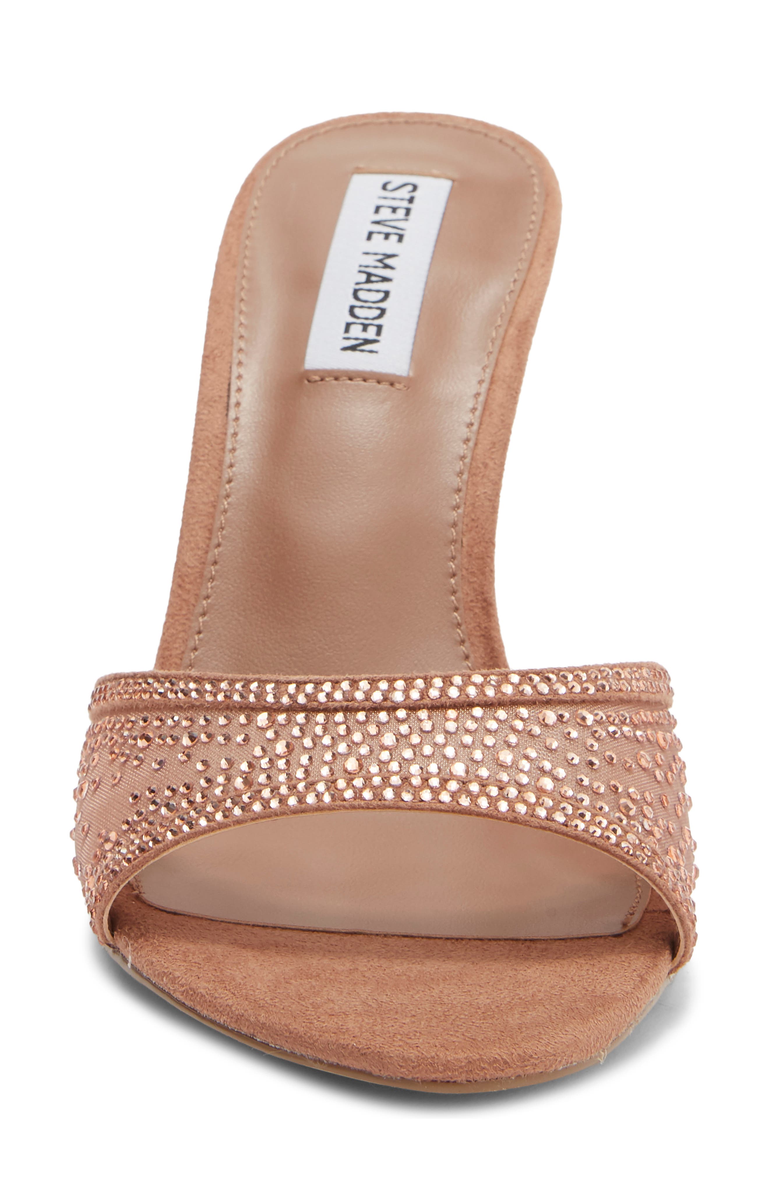 Porcha Slide Sandal, Alternate, color, MOCHA