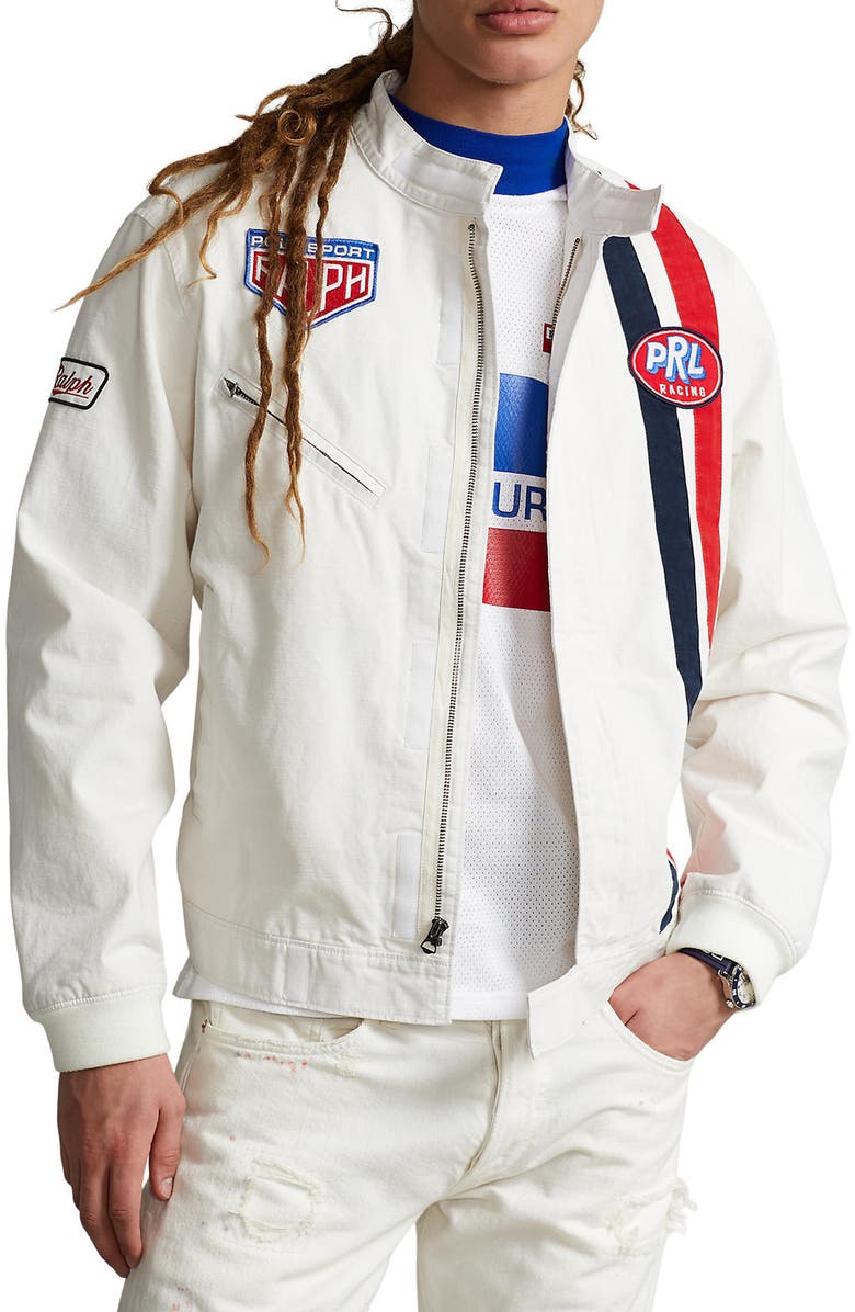 Polo Ralph Lauren Embroidered Windbreaker, Main, color, 