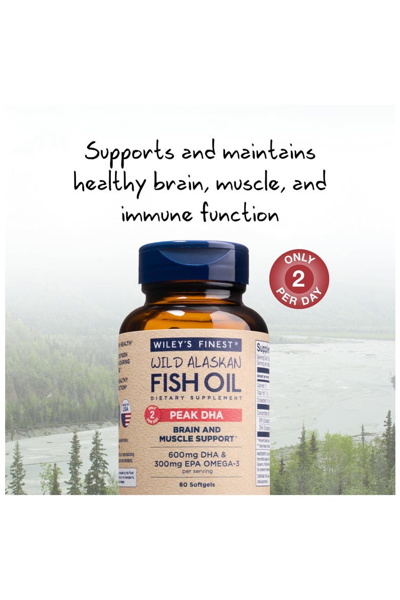 Peak DHA Omega-3 60 Softgels(30 servings), Alternate, color, None