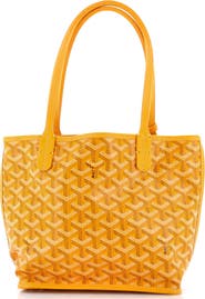 Pre-Owned Goyard Anjou Reversible Tote Coated Canvas Mini