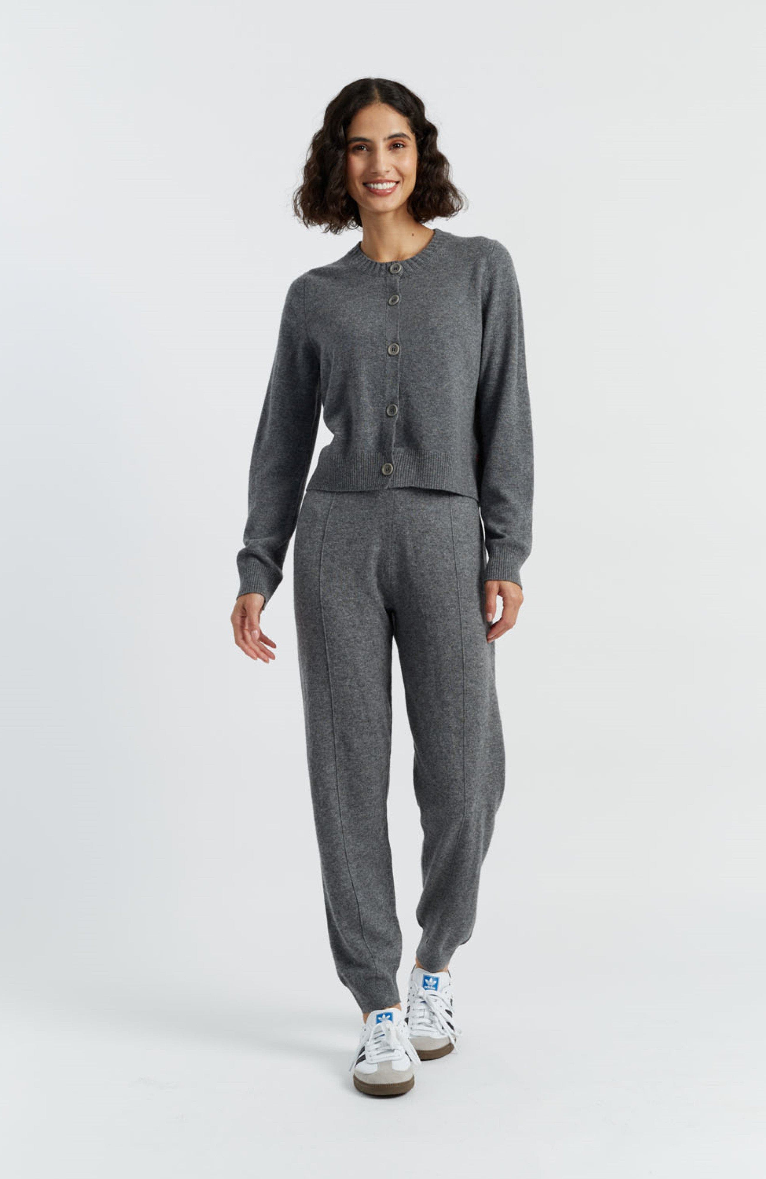 Wool Cashmere Cuffed Joggers - image 4