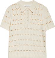 Zimmermann Rhiannon Pointelle Sweater Polo