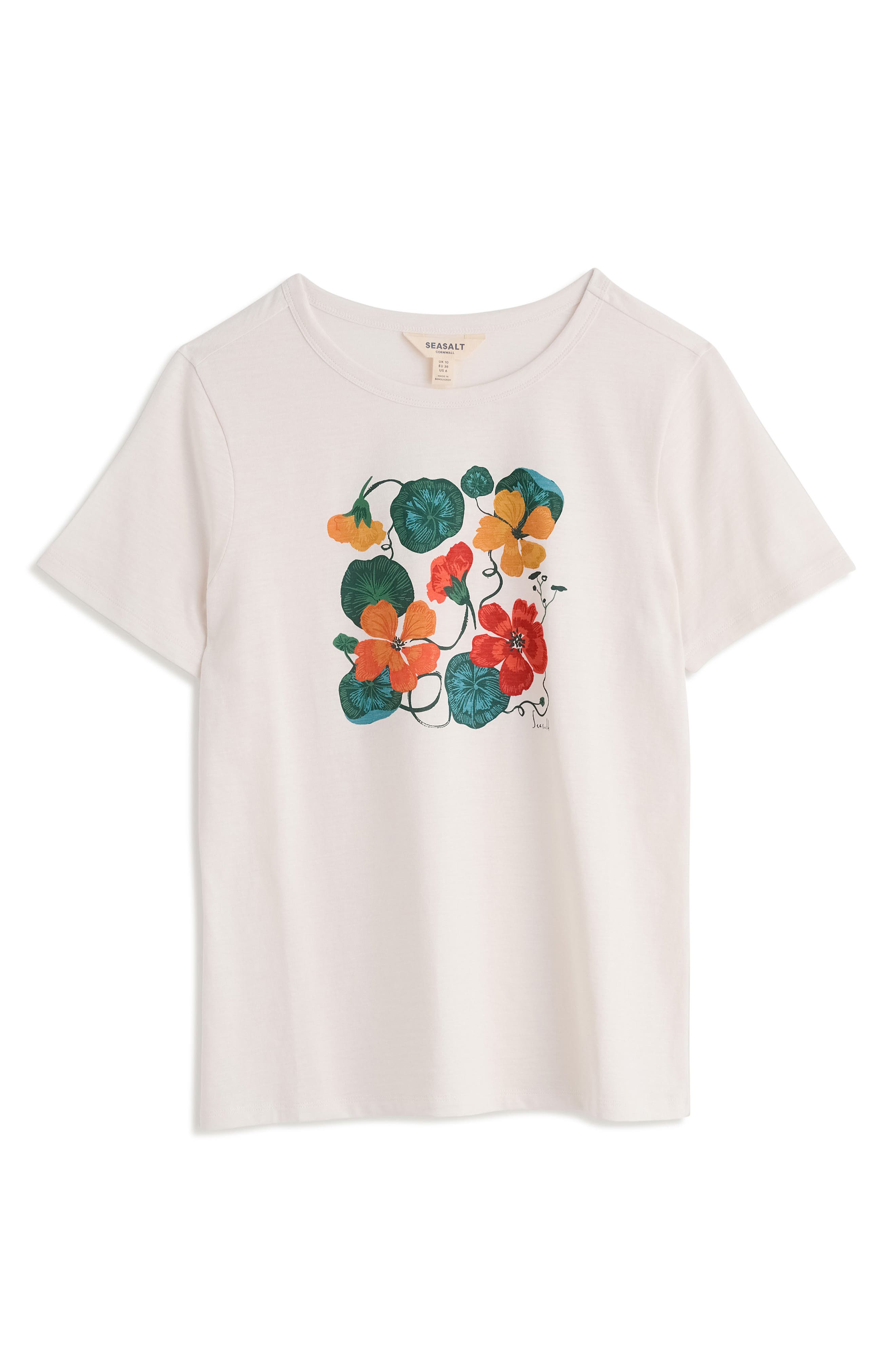selected NASTURTIUM PAINTING CHALK