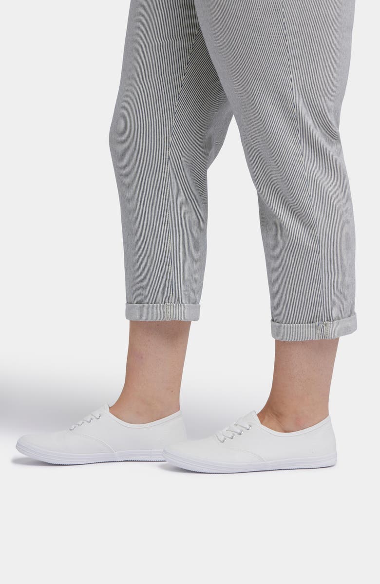 NYDJ Chloe Cuff Capri Jeans, Alternate, color, Luarca Stripe