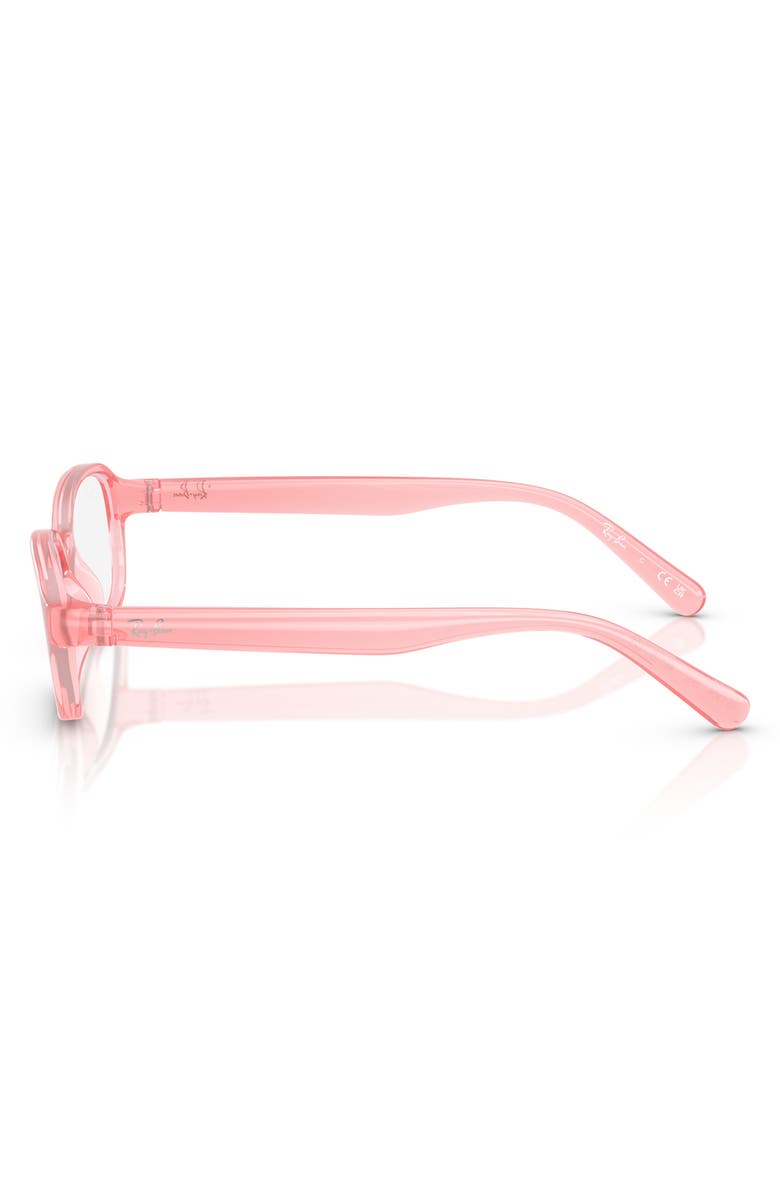 Ray-Ban Kids' 46mm Small Pillow Optical Glasses, Alternate, color, Pink