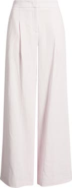 BOSS Tiana Pleated Wide Leg Pants