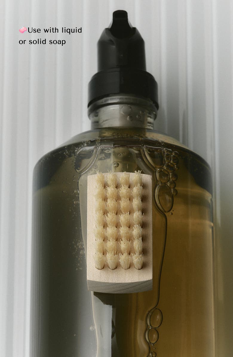 NOCTURNAL Japandi Hand and Nail Brush, Alternate, color, NO COLOR