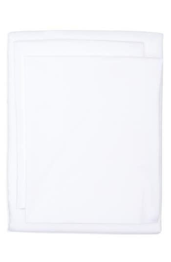 Nordstrom Rack Solid Cotton Sateen Duvet Cover Set In White