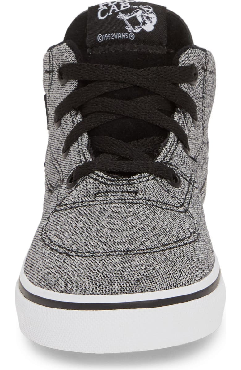 Vans Suede Half Cab Mid Top Sneaker, Alternate, color,