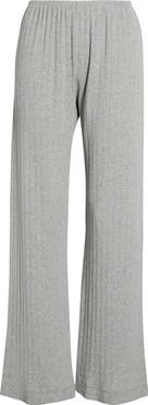 Donni The Pointelle Simple Organic Cotton Crop Pants