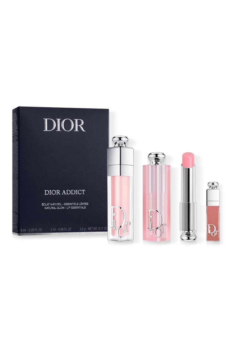 Glow Addict Hydrating Lip Balm & Plumping Gloss Set, Main, color, NONE