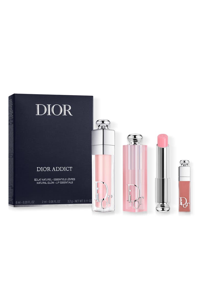 DIOR Glow Addict Hydrating Lip Balm & Plumping Gloss Set, Main, color,