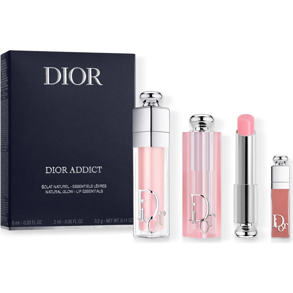 DIOR DIOR GLOW ADDICT HYDRATING LIP BALM & PLUMPING GLOSS SET