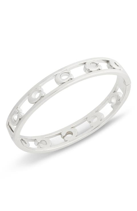Sculpted C Hinge Bangle