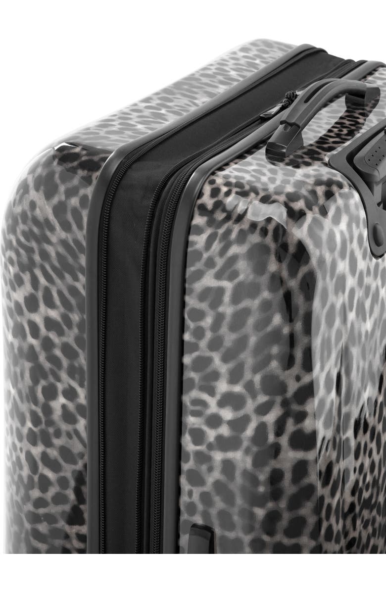 Aimee Kestenberg Jewel Strut Runway Spots 20-Inch Hardside Spinner Suitcase, Alternate, color,